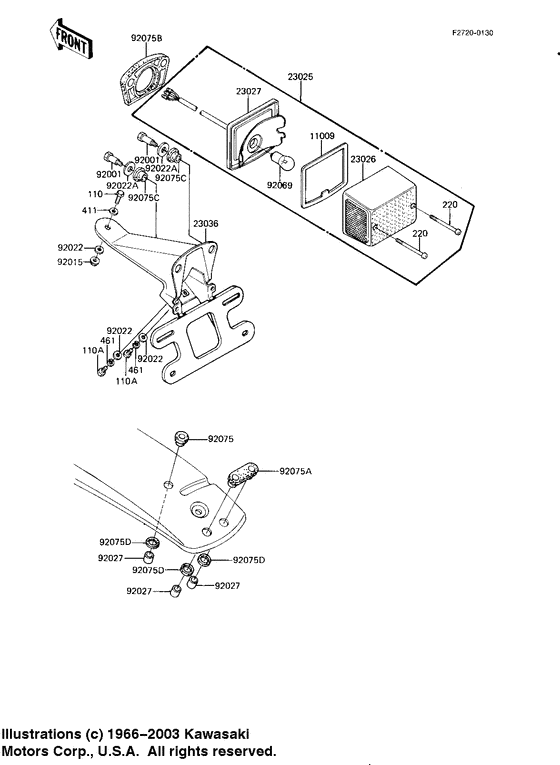Taillight unit ass`y