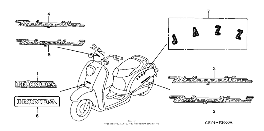 CHF50A Наклейки