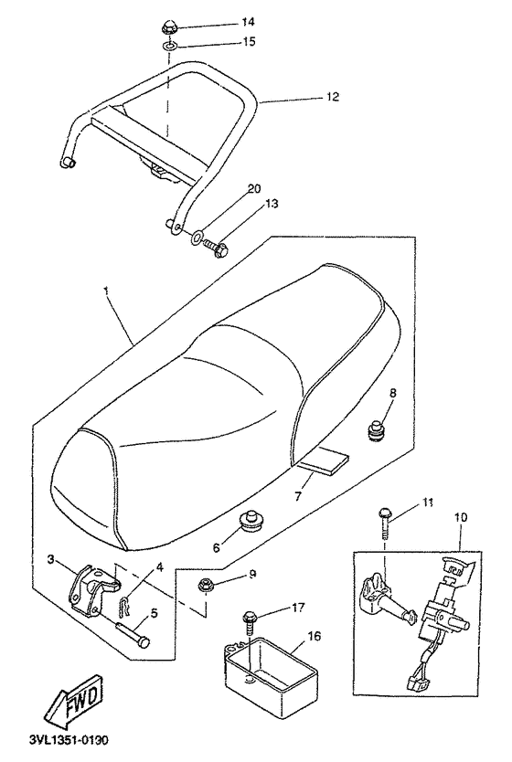 Seat. carrier
