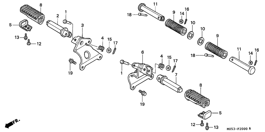 VF750CD Ступень передачи