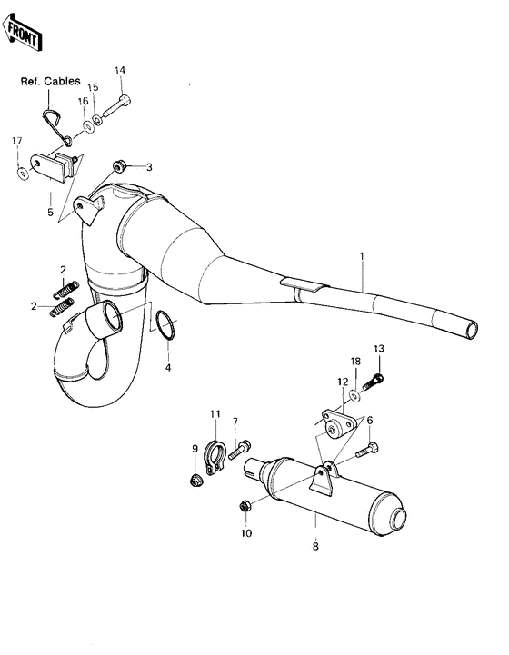 Muffler comp