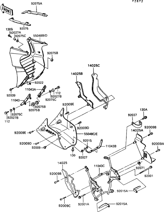 Cowling lowers(1/2)