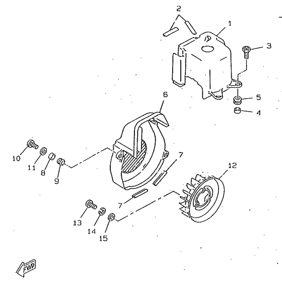 CW50RSX Air shroud. fan