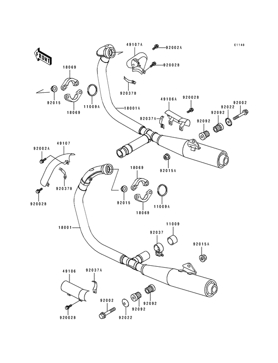 Muffler comp