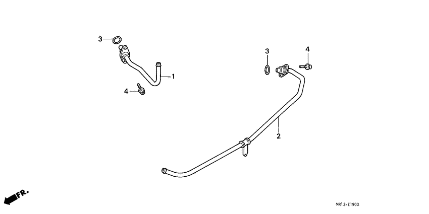 Air path pipe