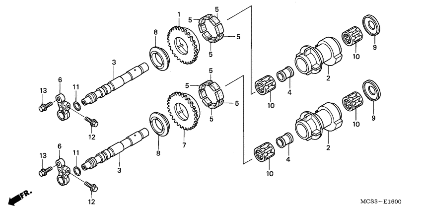 ST1300 Балансирный вал