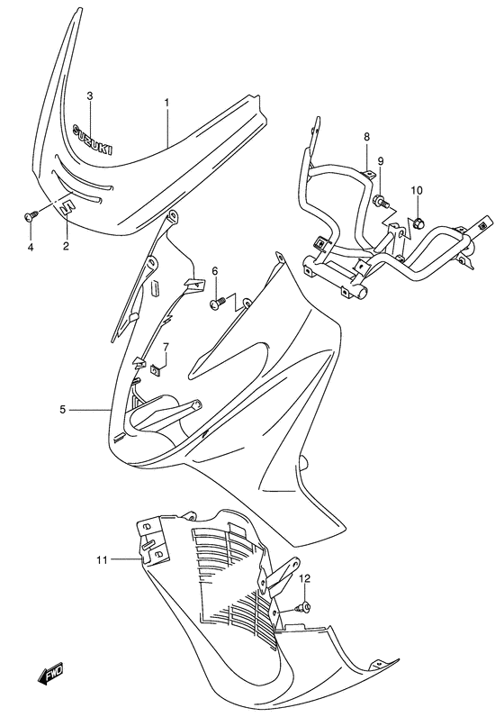 Front leg shield