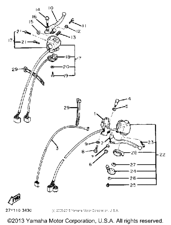 Handle switch-lever