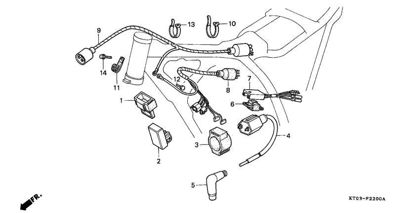 Wire harness/ ignition coil
