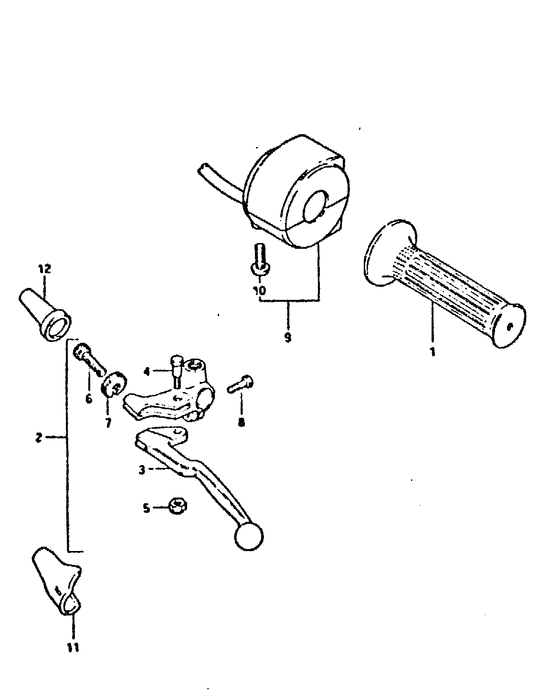 Left handle switch
