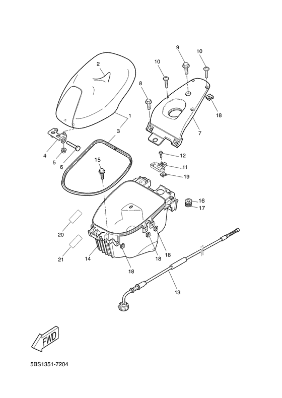 Seat. carrier
