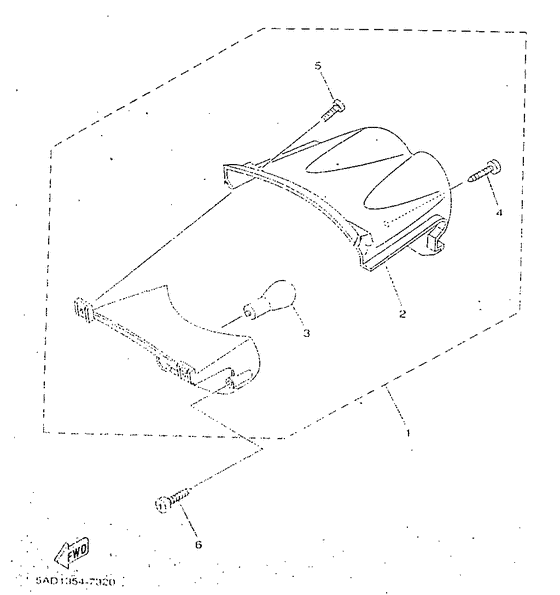 YN50 Grupo de luces traseras