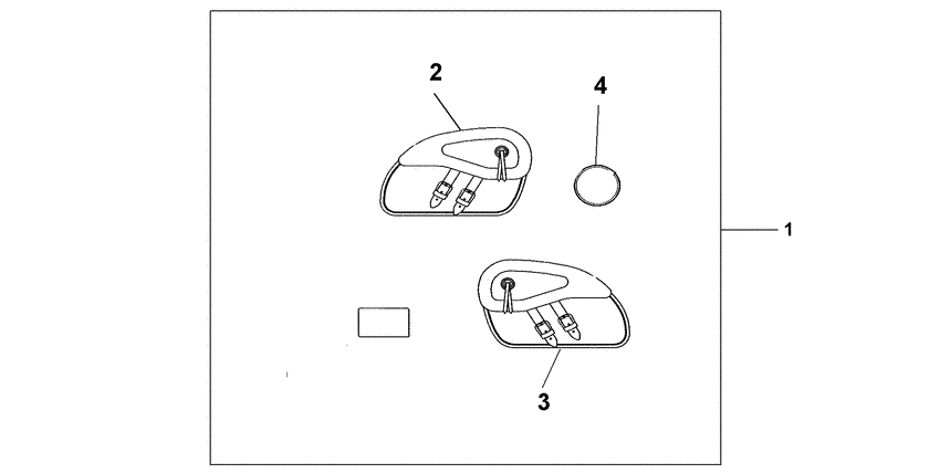 VT750DC2 Leather saddlebag