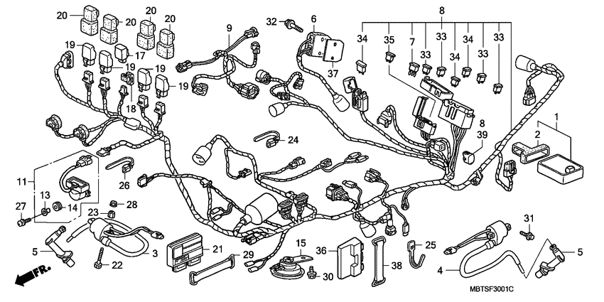 Harness wire