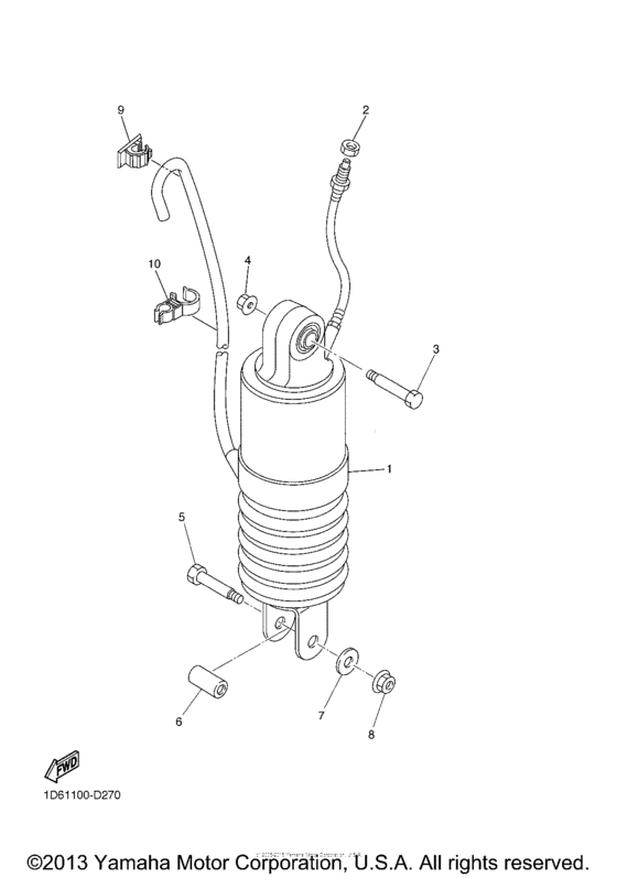 XVZ13CTWC Задняя подвеска