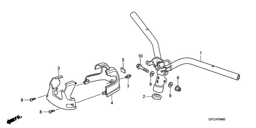 Handle pipe