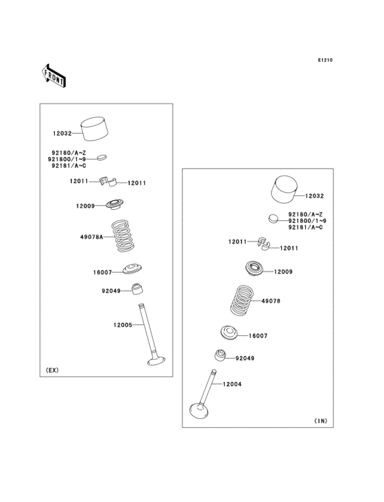 ZX1000 Valve(s)(1 / 2)
