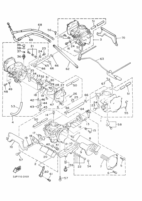 Carburetor assy