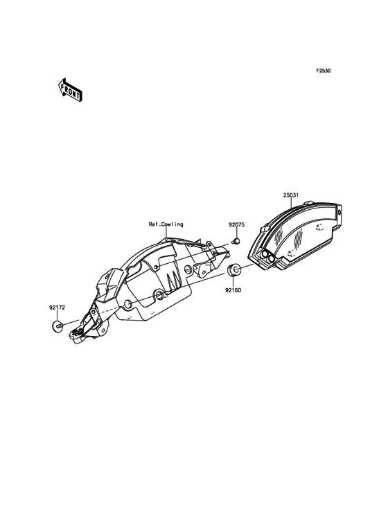 ZX1000 Приборы