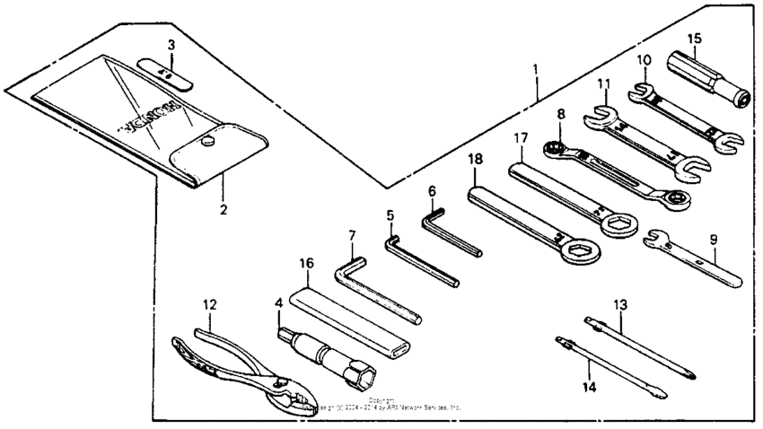 VF700F Инструмент