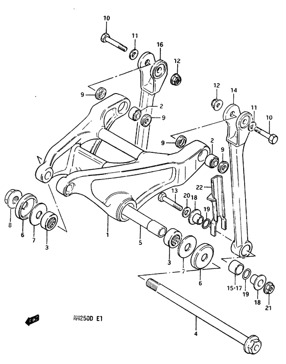 Cushion lever model d