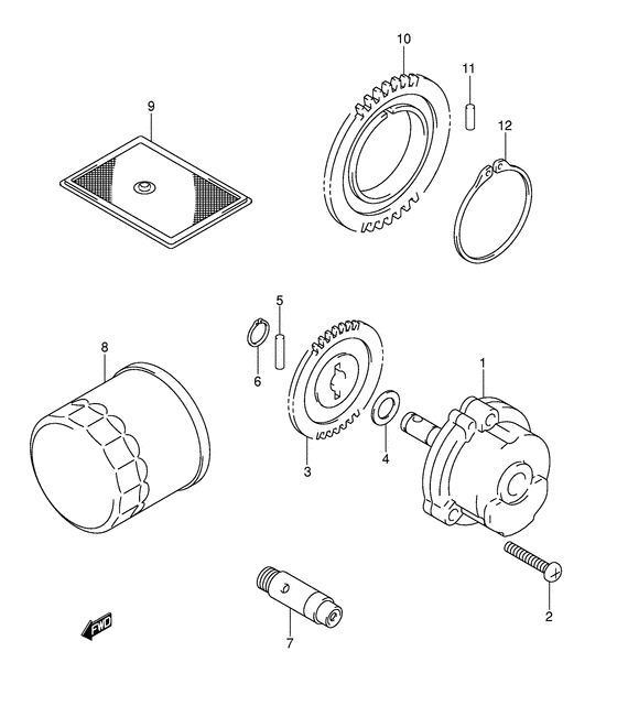 SV1000 Маслонасос