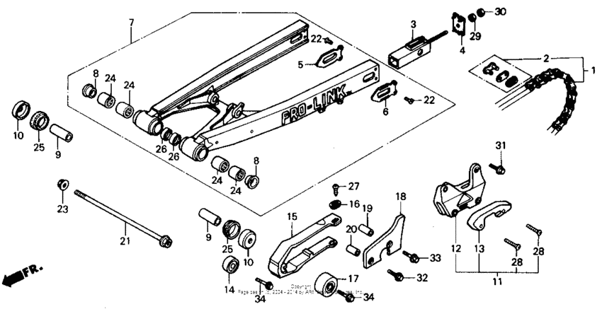Swingarm 86