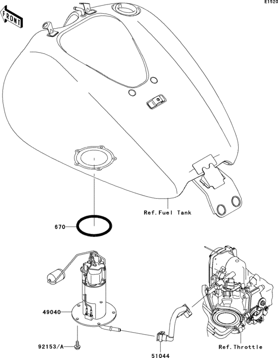 VN1700 Топливный насос