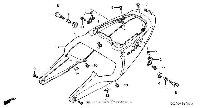 Rear cowl (2)