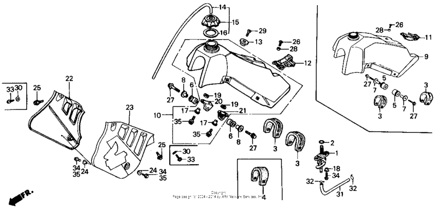 Fuel tank 85-89