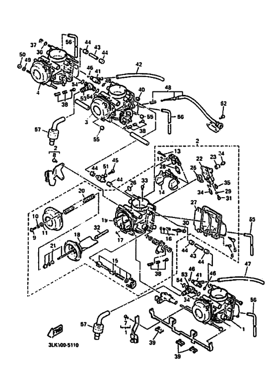 Carburetor for usa