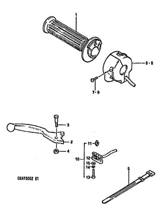 Right handle switch