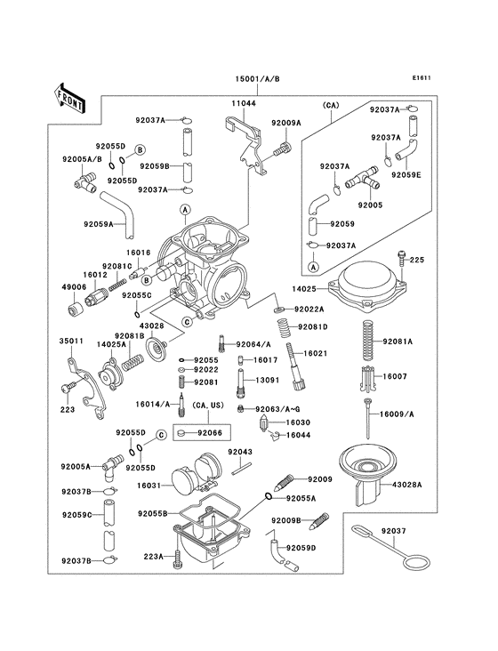 Carburetor assy
