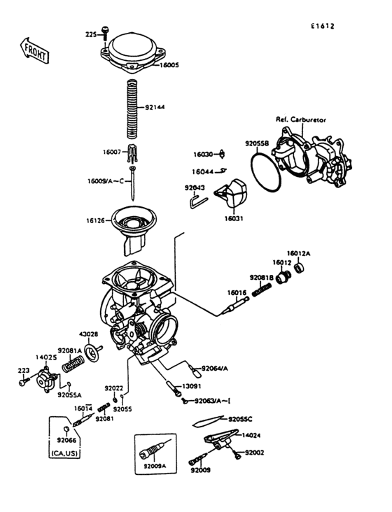 Carburetor parts(1/2)