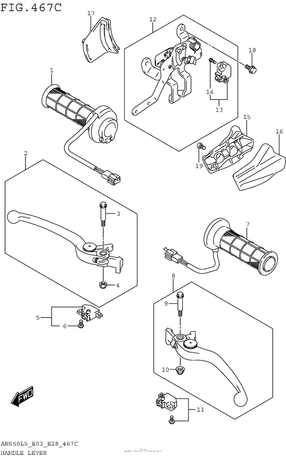 Handle Lever (An650Zl5 E28)