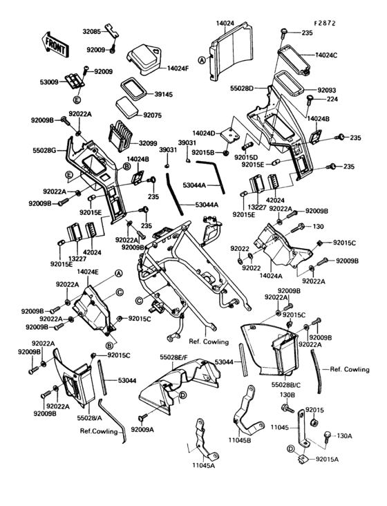 Cowling lowers(1/2)
