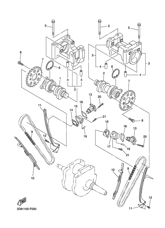 Camshaft & chain