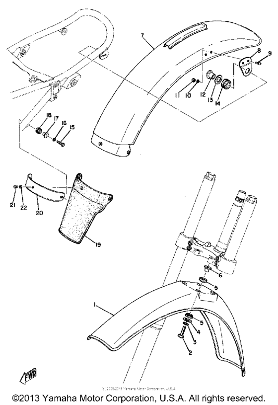 Front fender - rear fender