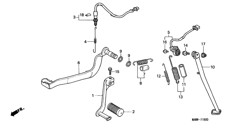 Pedal/stand