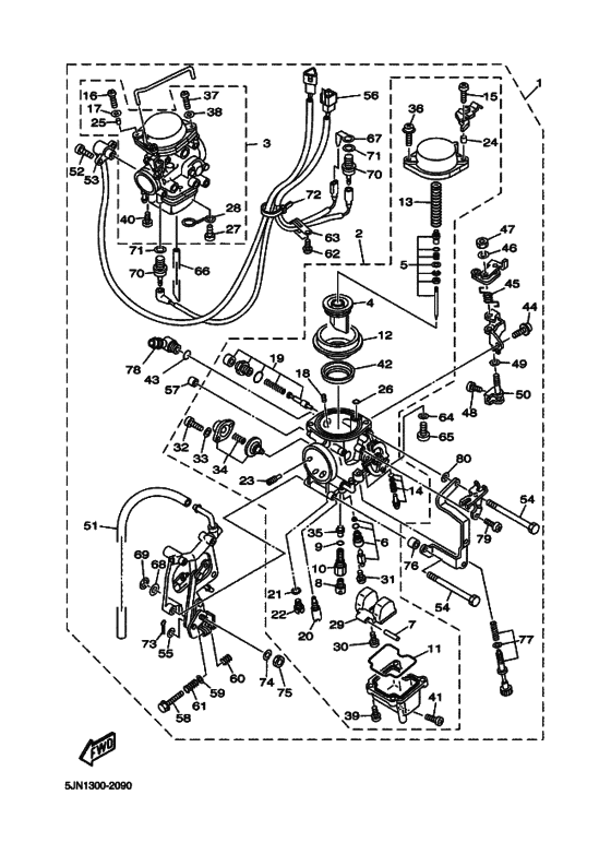 Carburetor assy