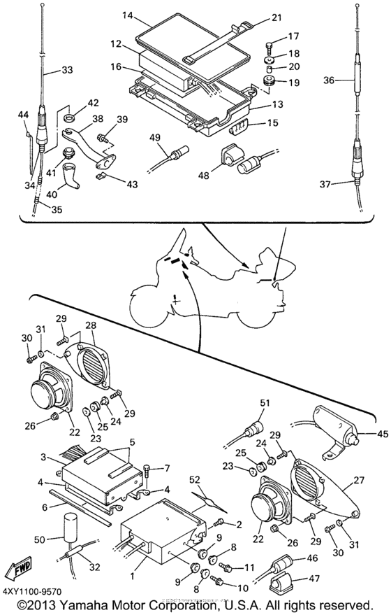 XVZ13TFL Audio equipment