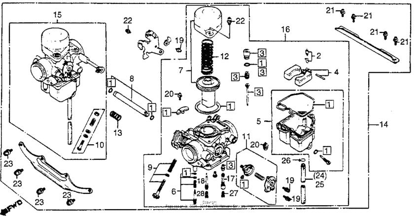 Cm400a/tcarburetor 79