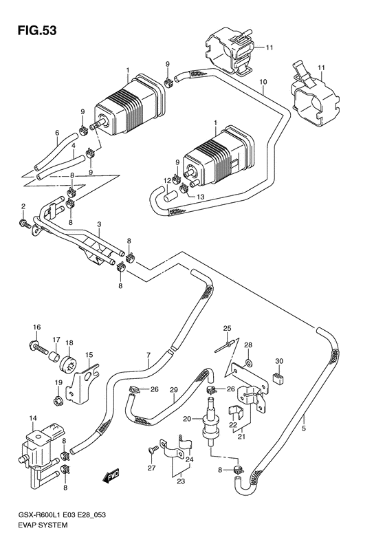 Evap system