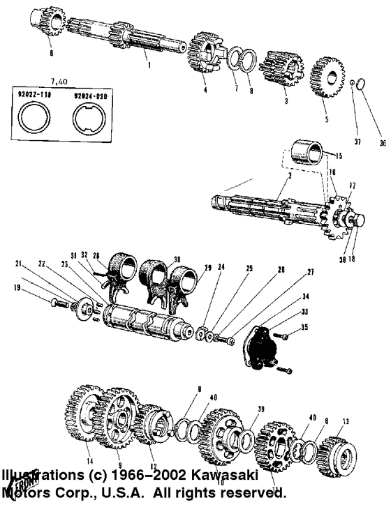  Transmission  / change drum