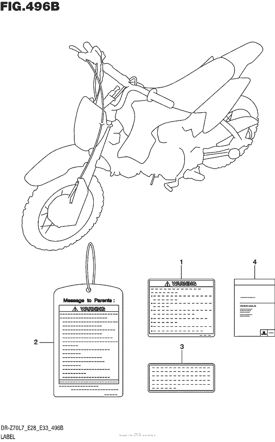 Label (Dr-Z70L7 E33)