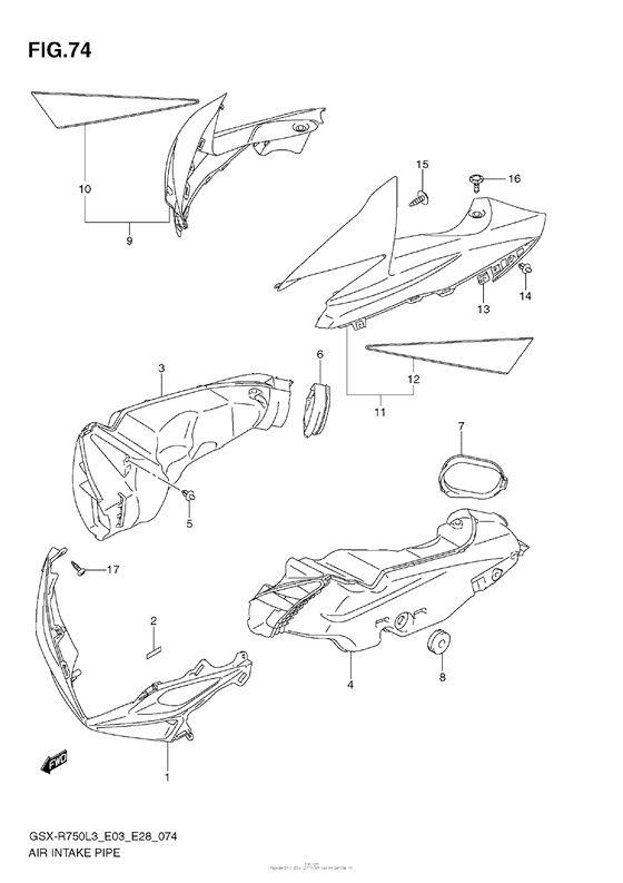 Air Intake Pipe (Aa3)