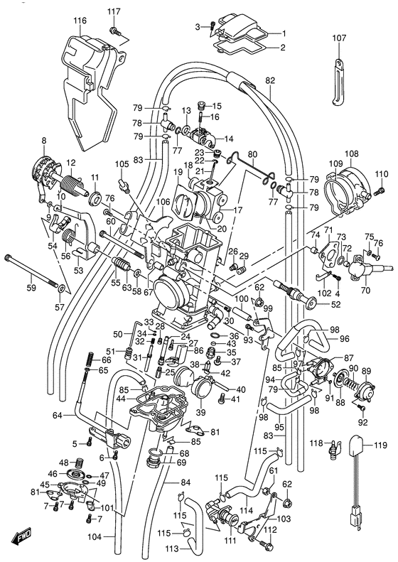 Carburetor assy