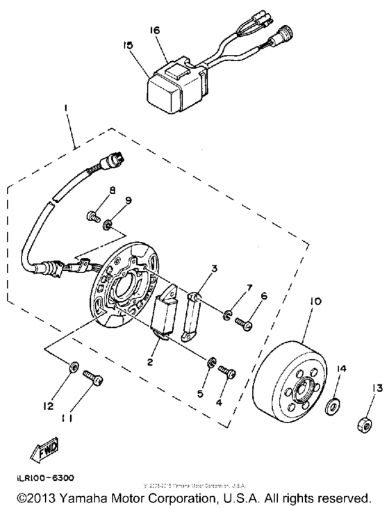 YZ80U Генератор