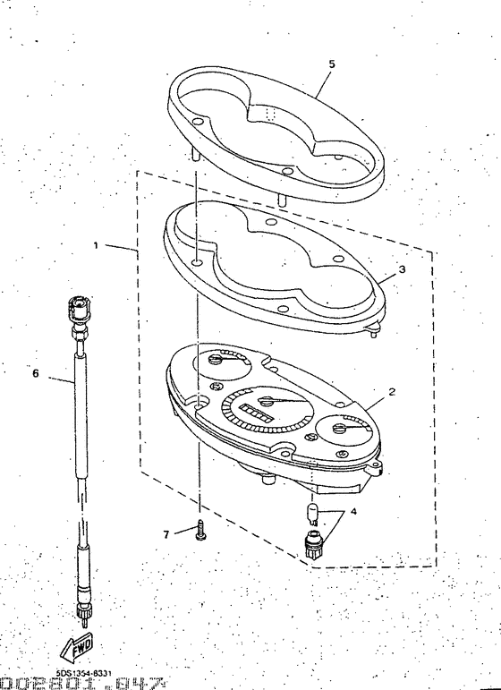 YP125 Приборы