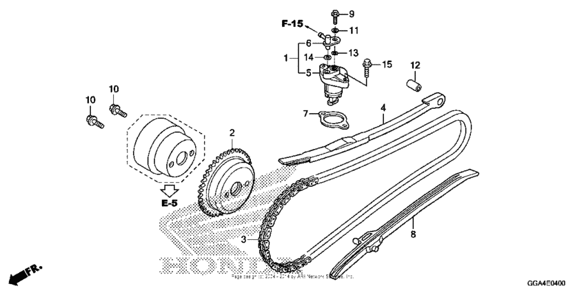 Cam chain + tensioner